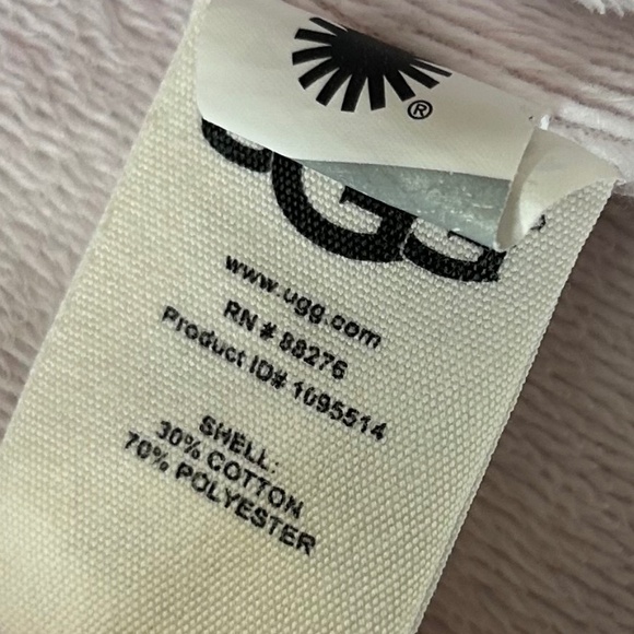 UGG marled pale pink hoodie S/M - Picture 5 of 8